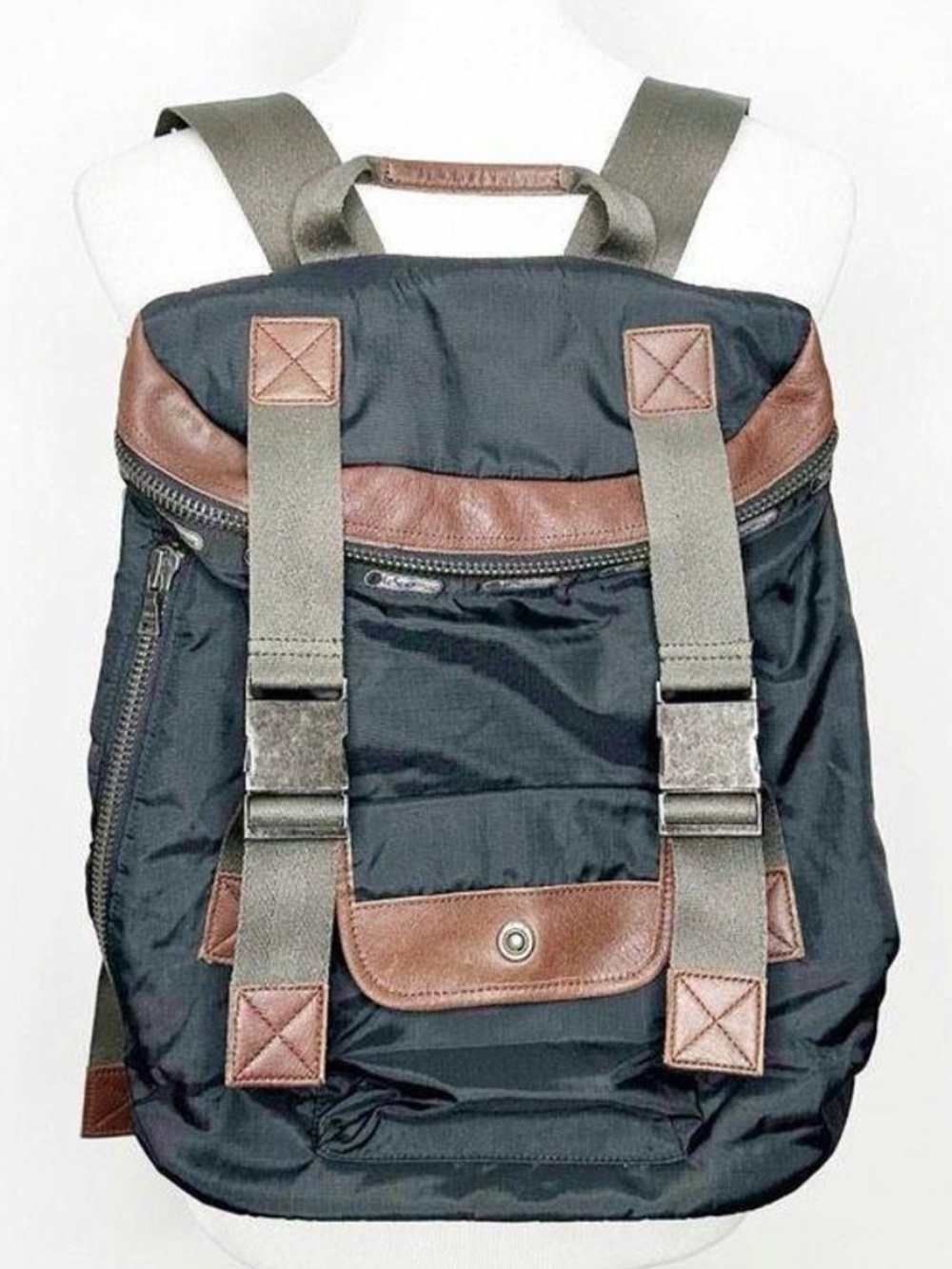 LESPORTSAC THE OC Rucksack BACKPACK black nylon